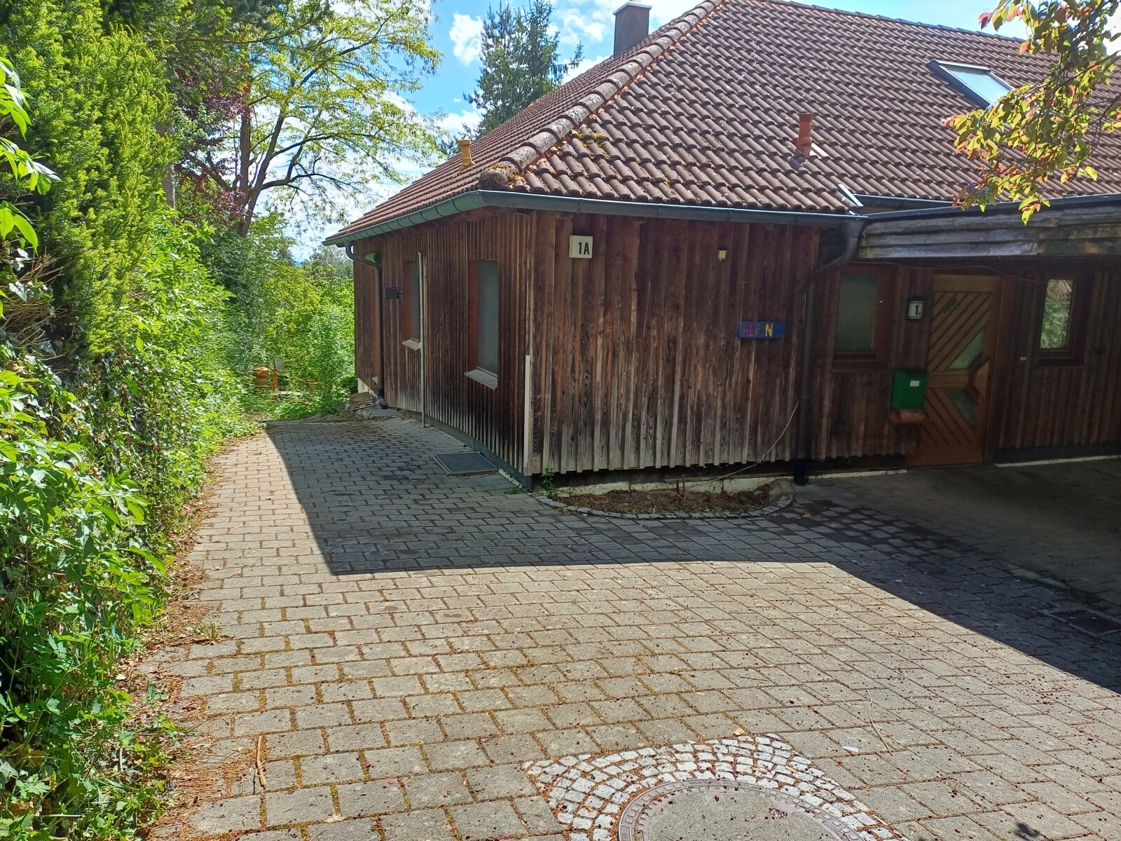 Eingang mit Carport Eingang mit Carport